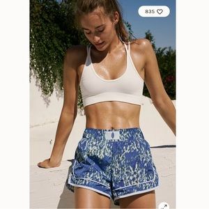Free People Movement Varsity Blues Shorts - Size M